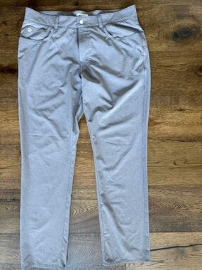 Peter Millar Light Gray Golf Chinos